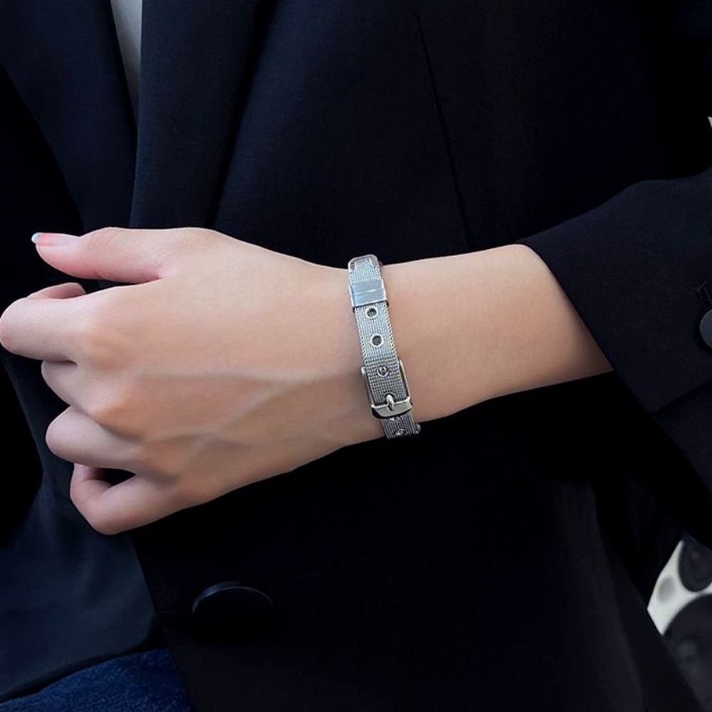 Women'S Accessories To Wear With Watch - Bangle Titanium Steel Street Wear Hip