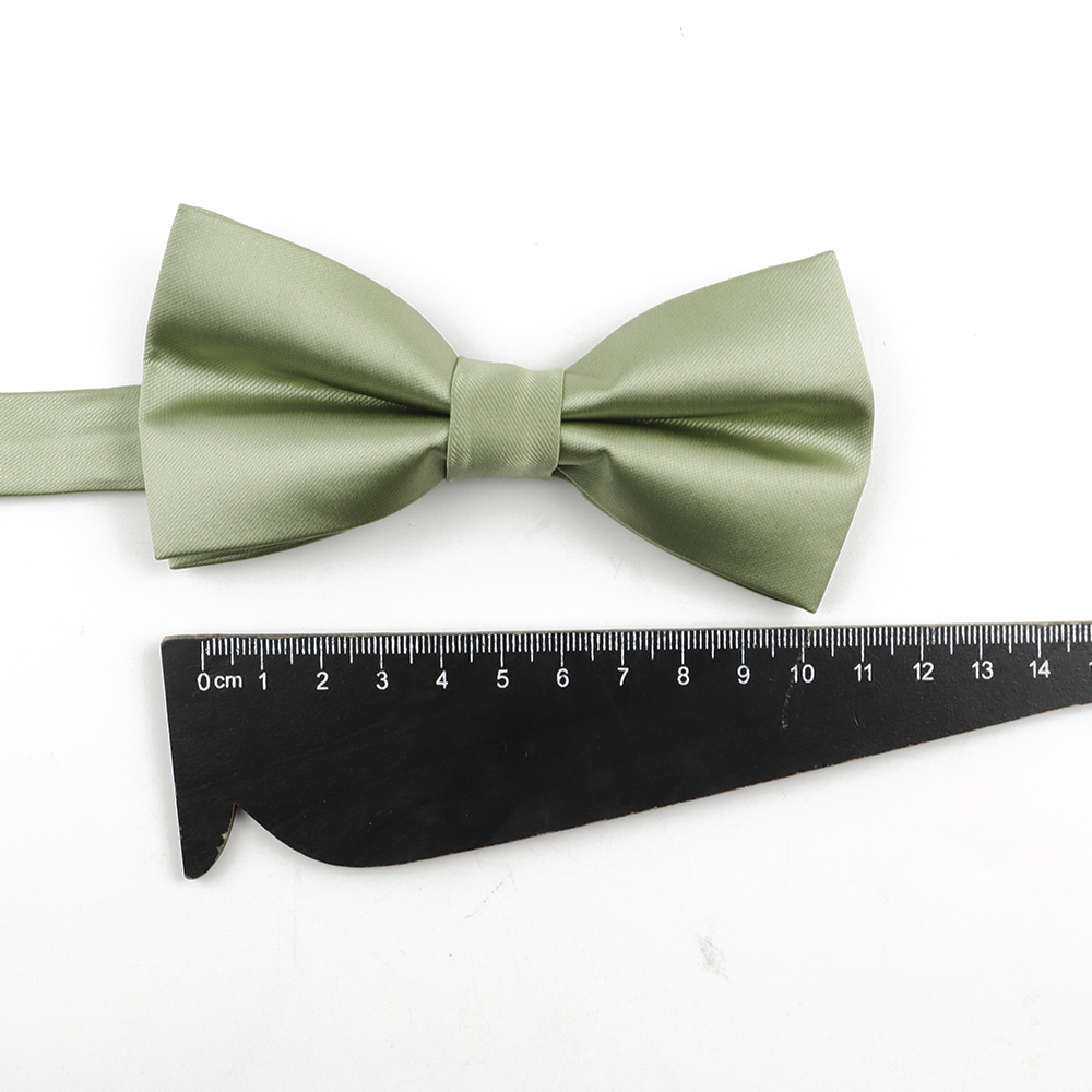 New Men's Solid Color Tie Sage - Women Accessories Business 评论和价格