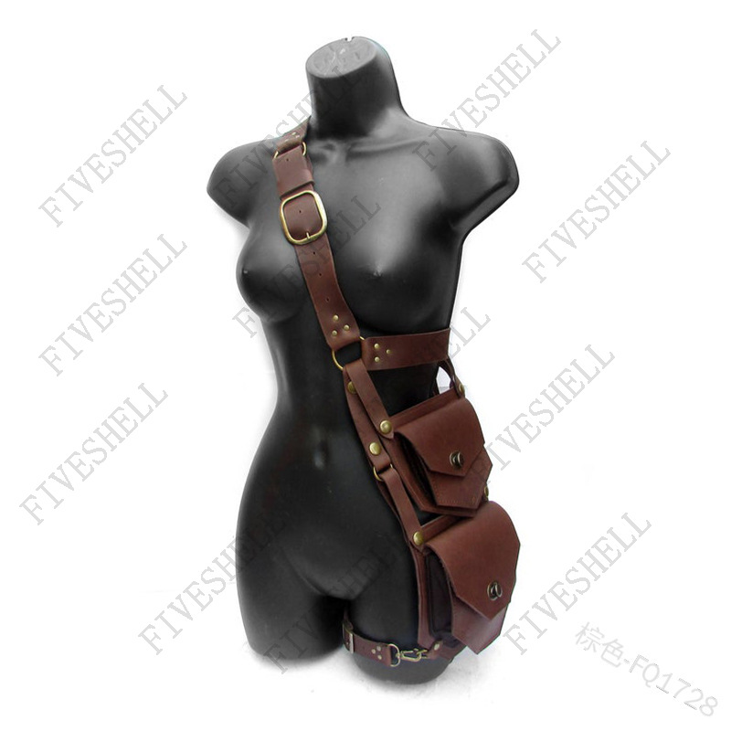 Medieval Renaissance Waist PU  - Women'S Viking Accessories 评论和价格