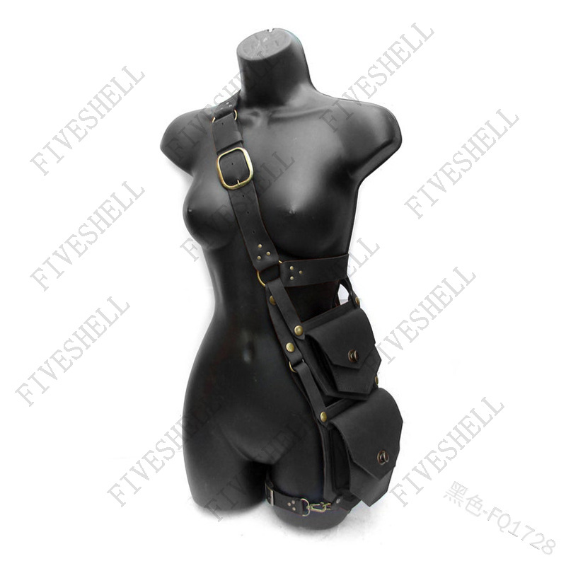 Medieval Renaissance Waist PU  - Women'S Viking Accessories 评论和价格