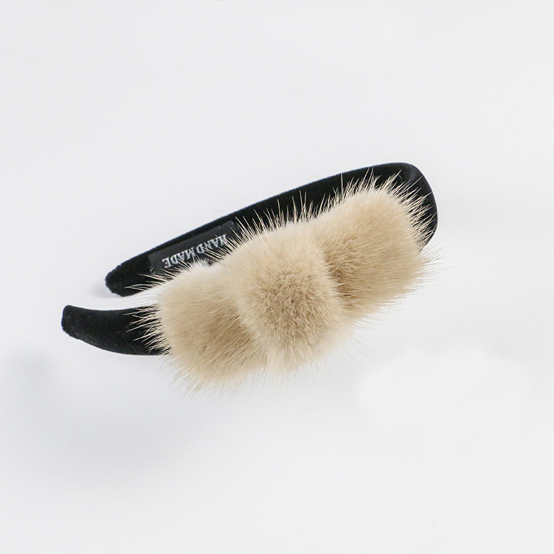 Real Mink Cosmetic Headbands W - Women'S Vanity Accessories 评论和价格