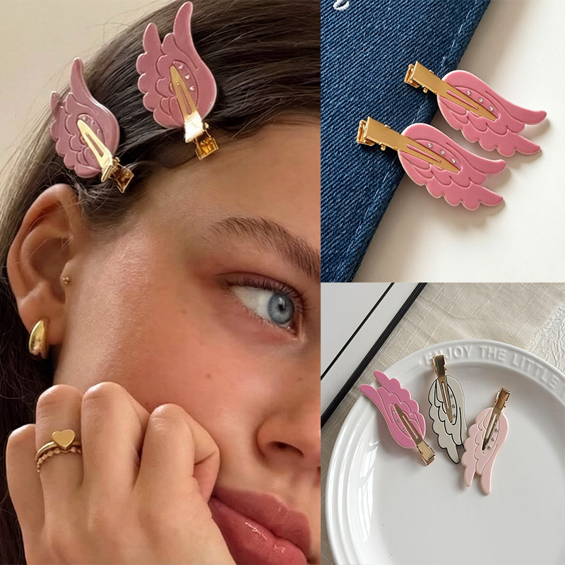 Cute Wings Hairpin Fun Hair Cl - Women'S Vanity Accessories 评论和价格