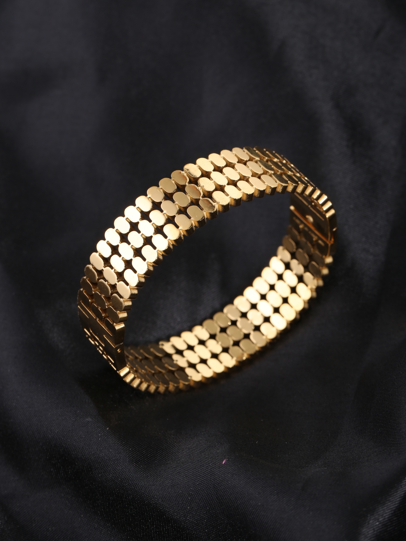 1 Piece Stainless Steel 18K Go - Women'S Accessories To Wear With Watch 评论和价格