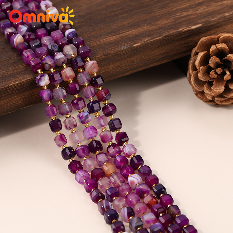 Purple line agate Stone Natura - Women Accessories In Wholesale 评论和价格