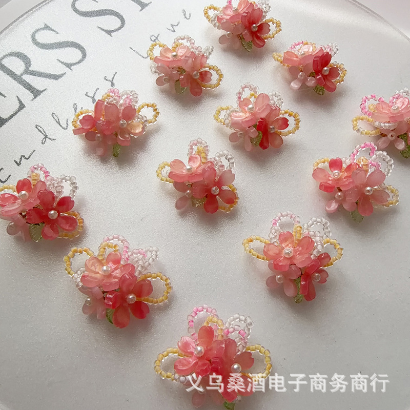 Upgraded 3D Beaded Begonia Flo - Women'S Accessories Crocs 评论和价格