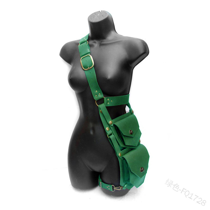 Medieval Pouch Bag Belt Leathe - Women'S Viking Accessories 评论和价格