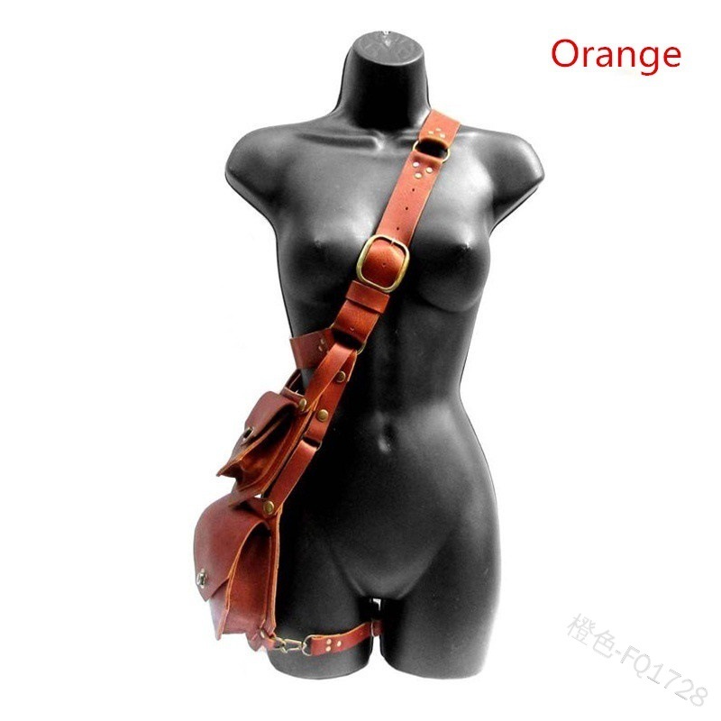 Medieval Pouch Bag Belt Leathe - Women'S Viking Accessories 评论和价格