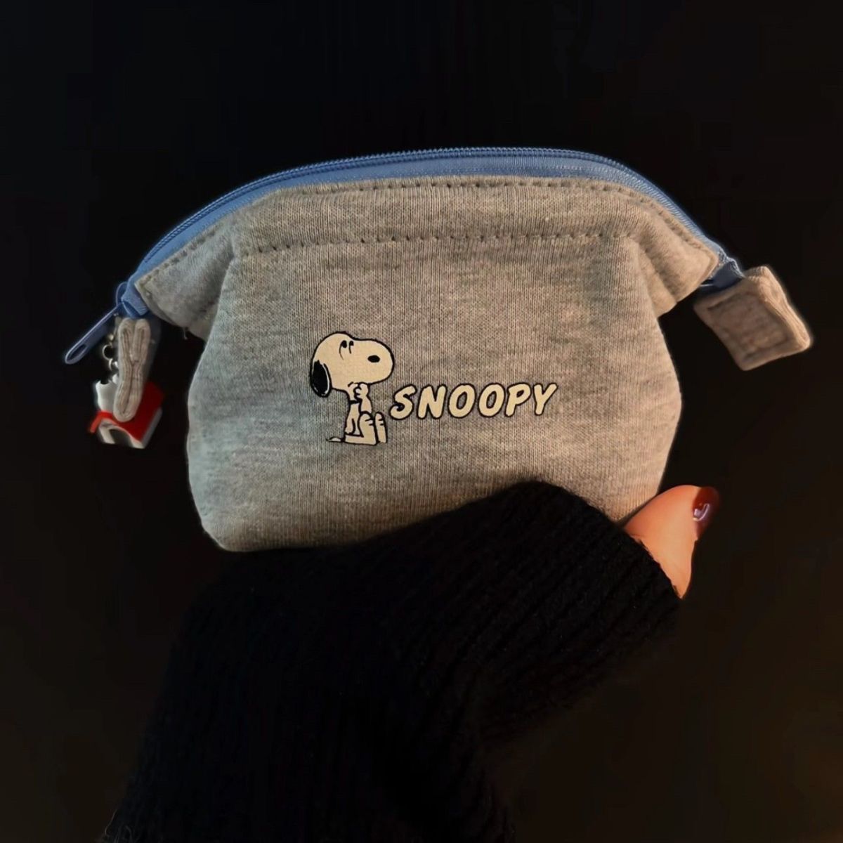 Cute Cartoon Snoopy Embroidere - Women'S Vanity Accessories 评论和价格