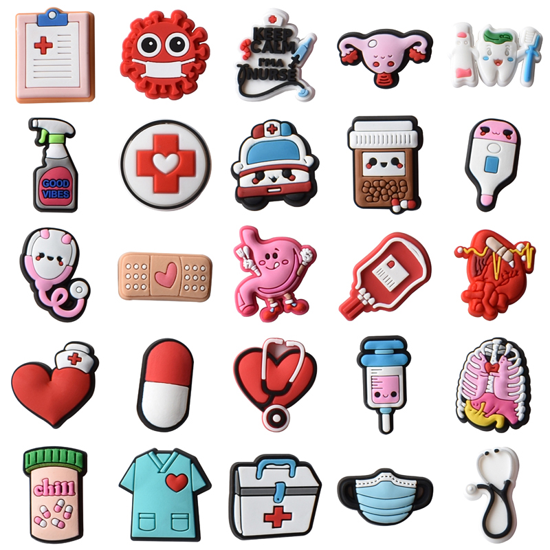 Nursing Shoe Charms for Crocs  - Women'S Accessories Crocs 评论和价格