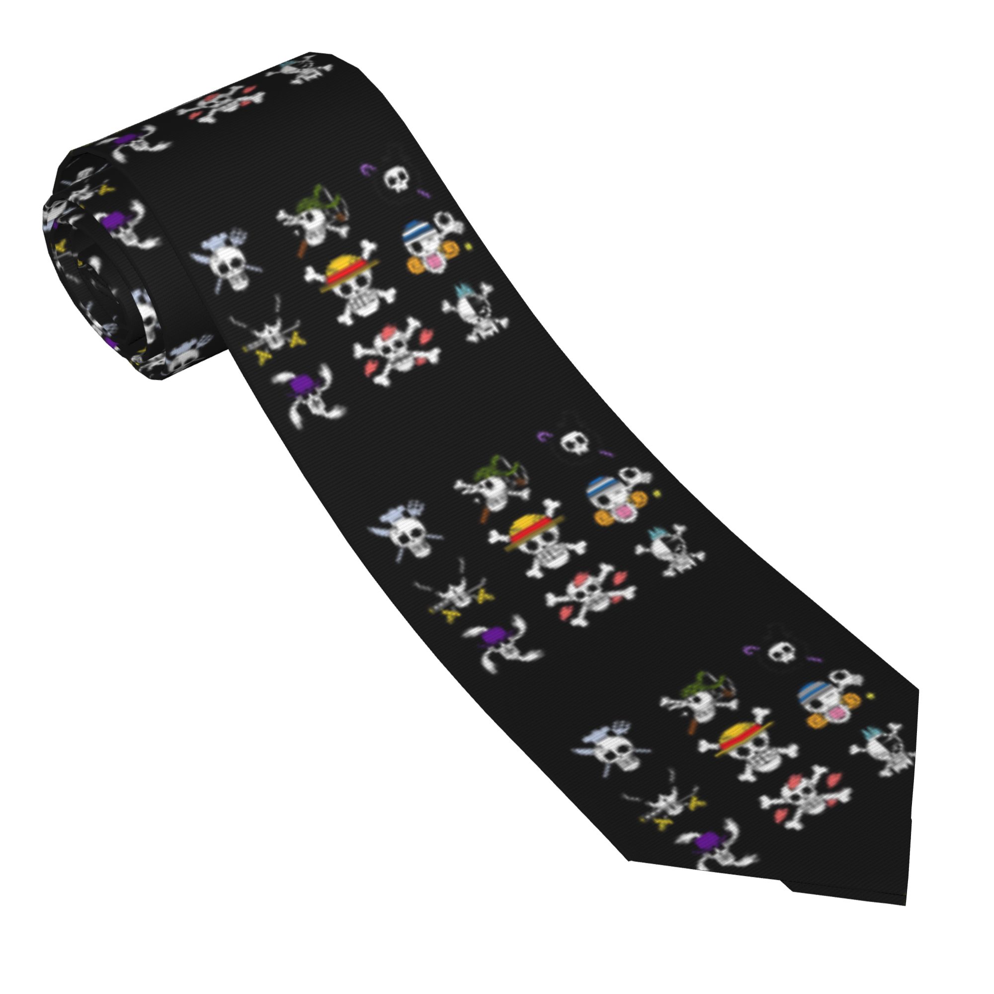 Necktie One Pirate Flag Logo P - Women Accessories Business 评论和价格