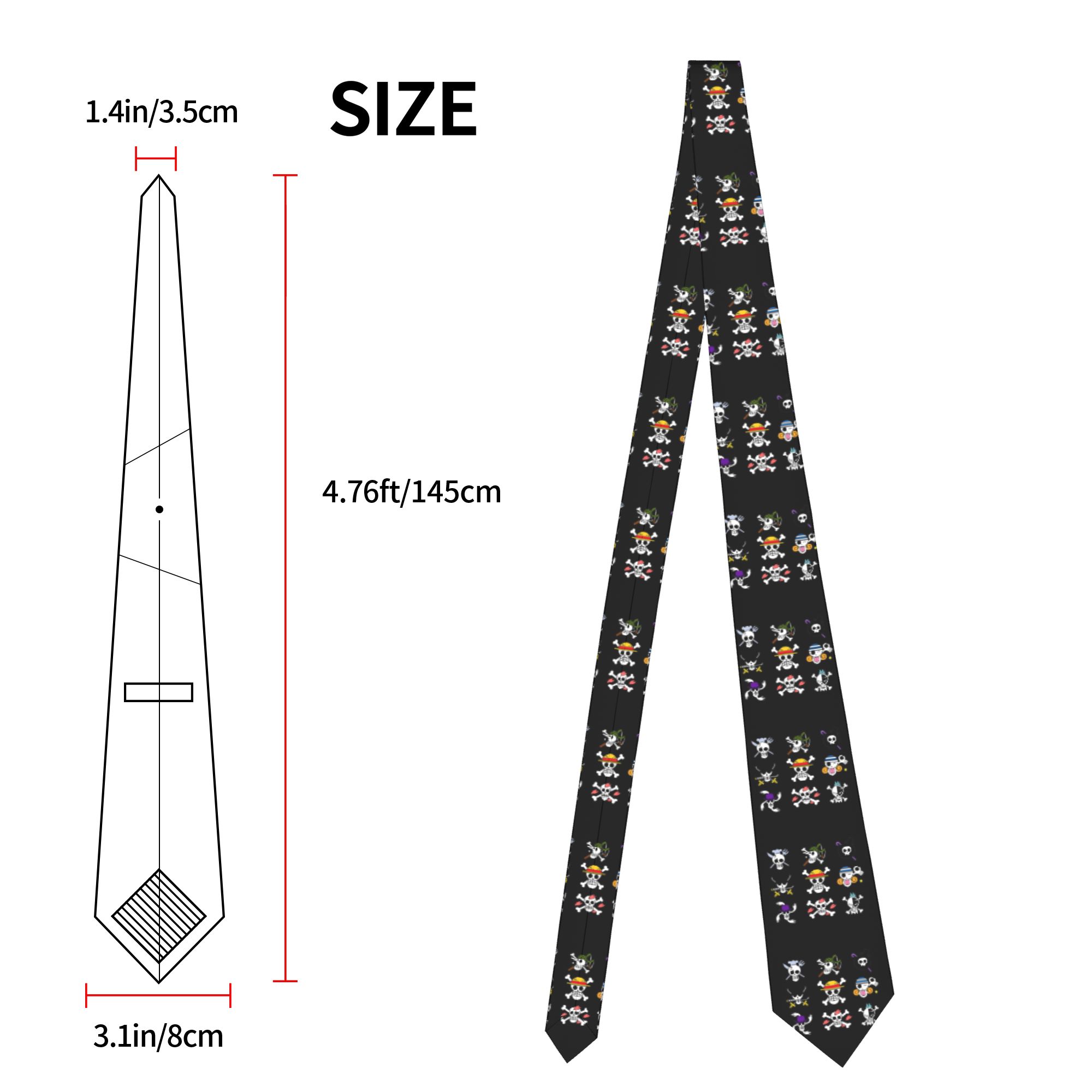 Necktie One Pirate Flag Logo P - Women Accessories Business 评论和价格