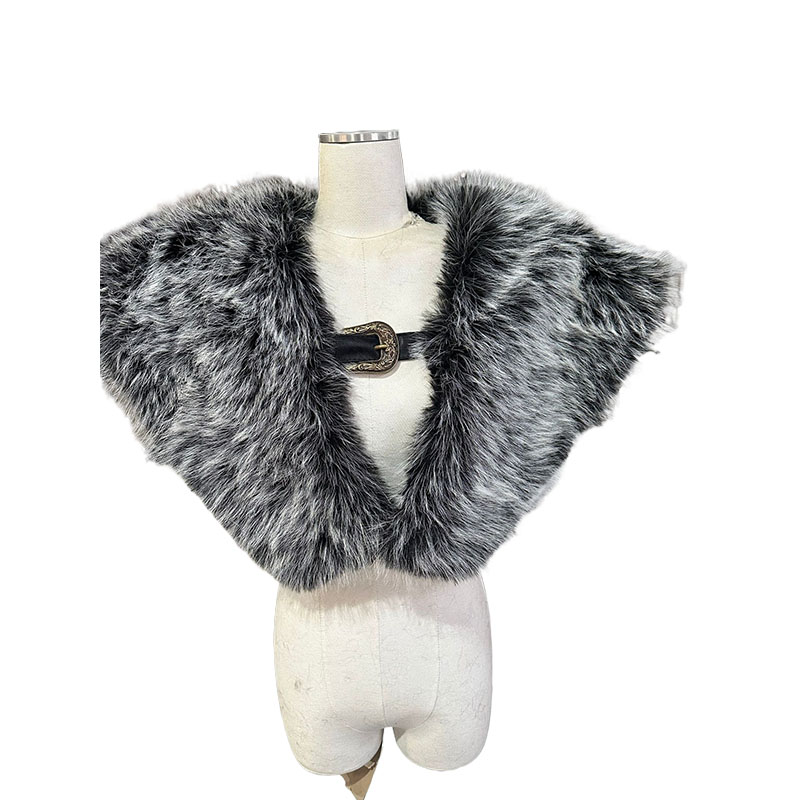 Fur Collar Winter Clothing Kin - Women'S Viking Accessories 评论和价格