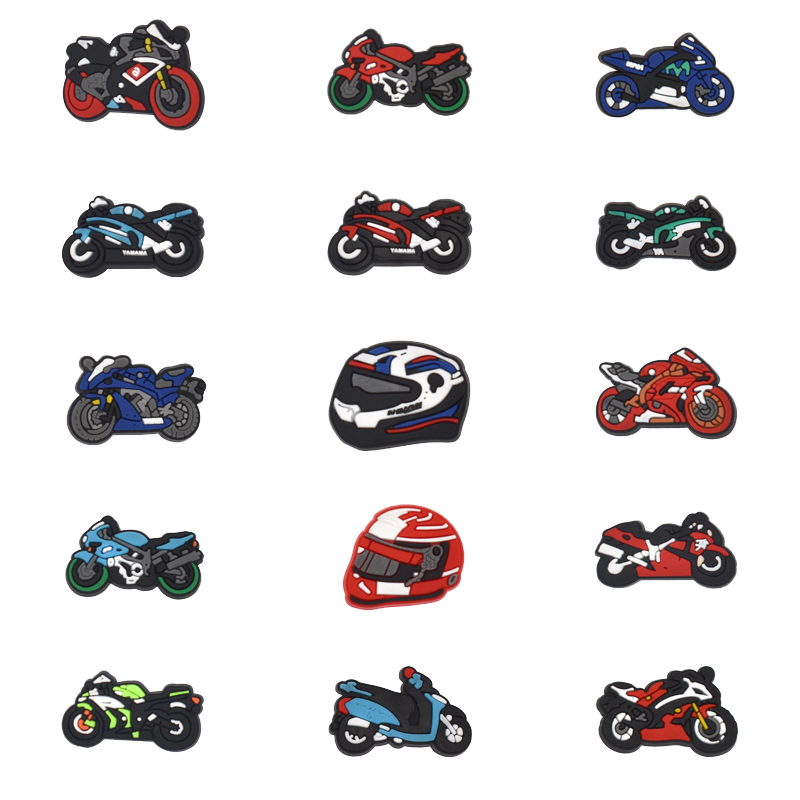 Motorcycles Shoe Charms for Cr - Women'S Accessories Crocs 评论和价格