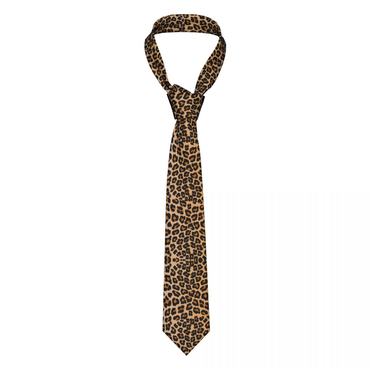 Leopard Men Women Necktie Slim - Women Accessories Business 评论和价格