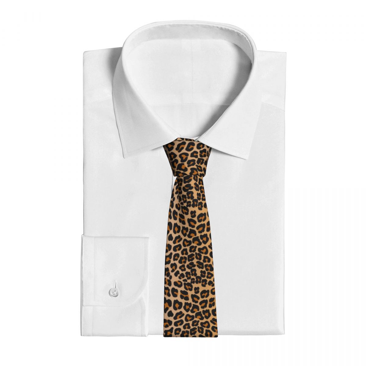 Leopard Men Women Necktie Slim - Women Accessories Business 评论和价格