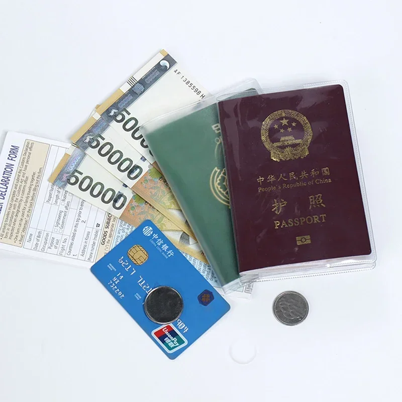 Transparent Passport Cover PVC - Women Accessories Business 评论和价格