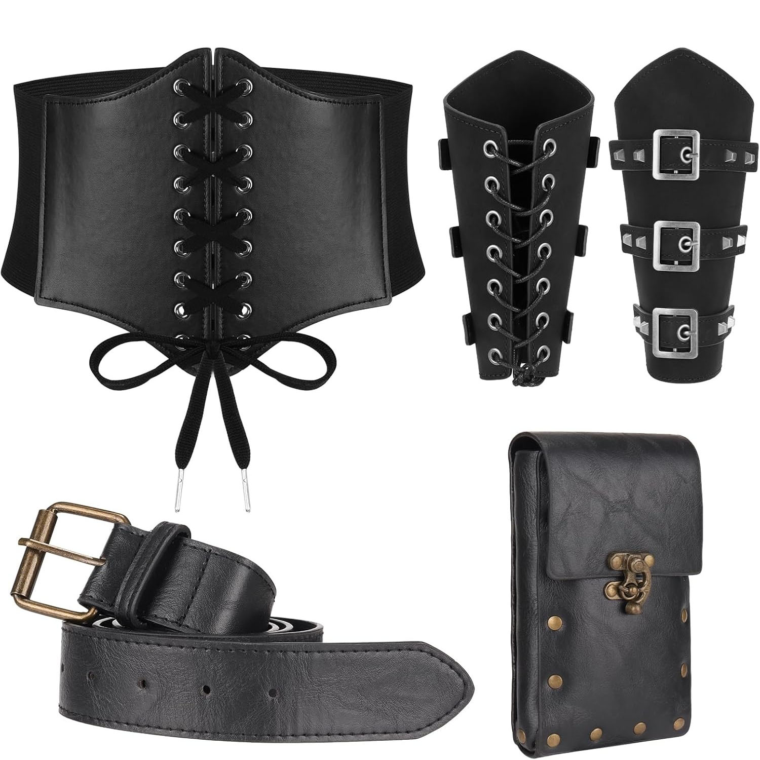 Women Renaissance Corset Belt  - Women'S Viking Accessories 评论和价格