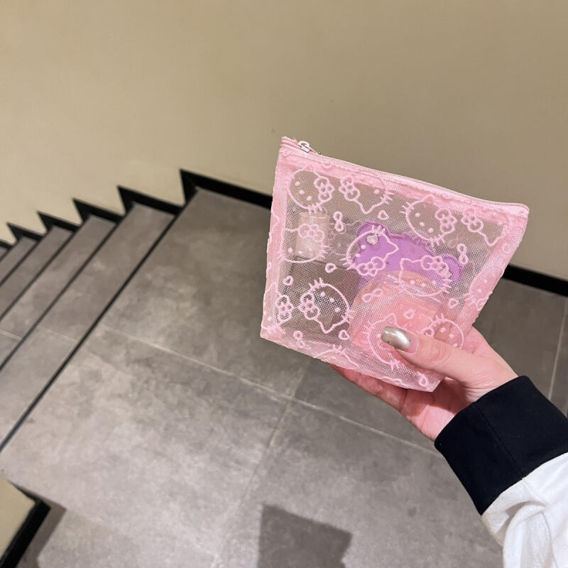 Kawaii Cartoon Hello Kitty Tra - Women'S Vanity Accessories 评论和价格