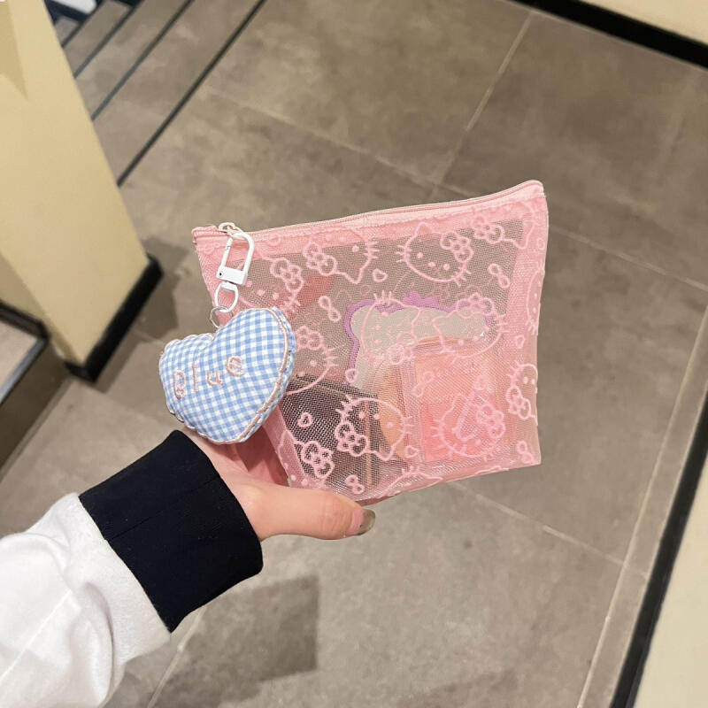 Kawaii Cartoon Hello Kitty Tra - Women'S Vanity Accessories 评论和价格