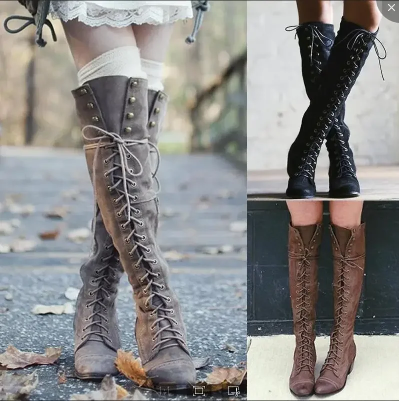 Medieval Costume Knight Boots  - Women'S Viking Accessories 评论和价格