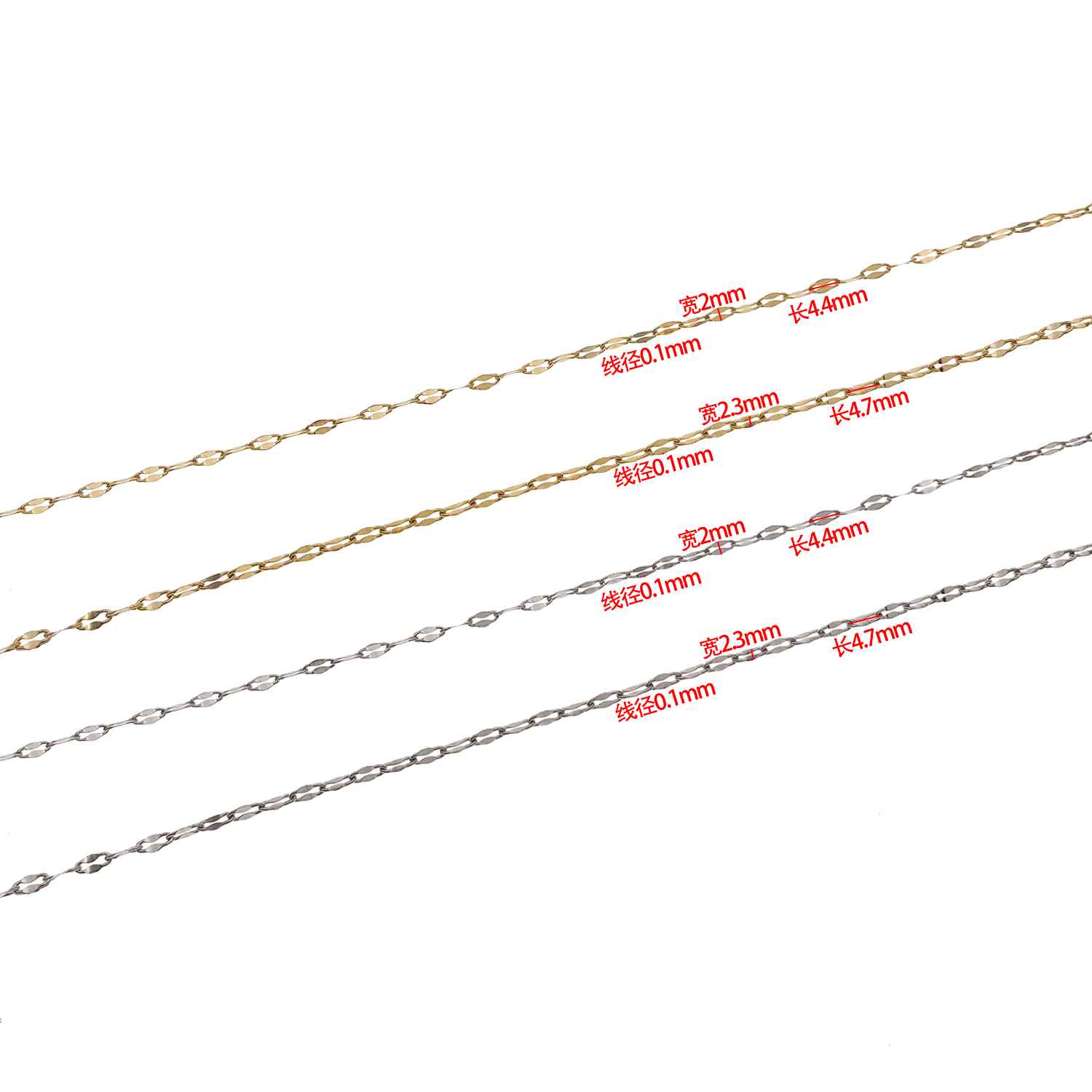 Stainless Steel Lips Chains DI - Women Accessories In Wholesale 评论和价格