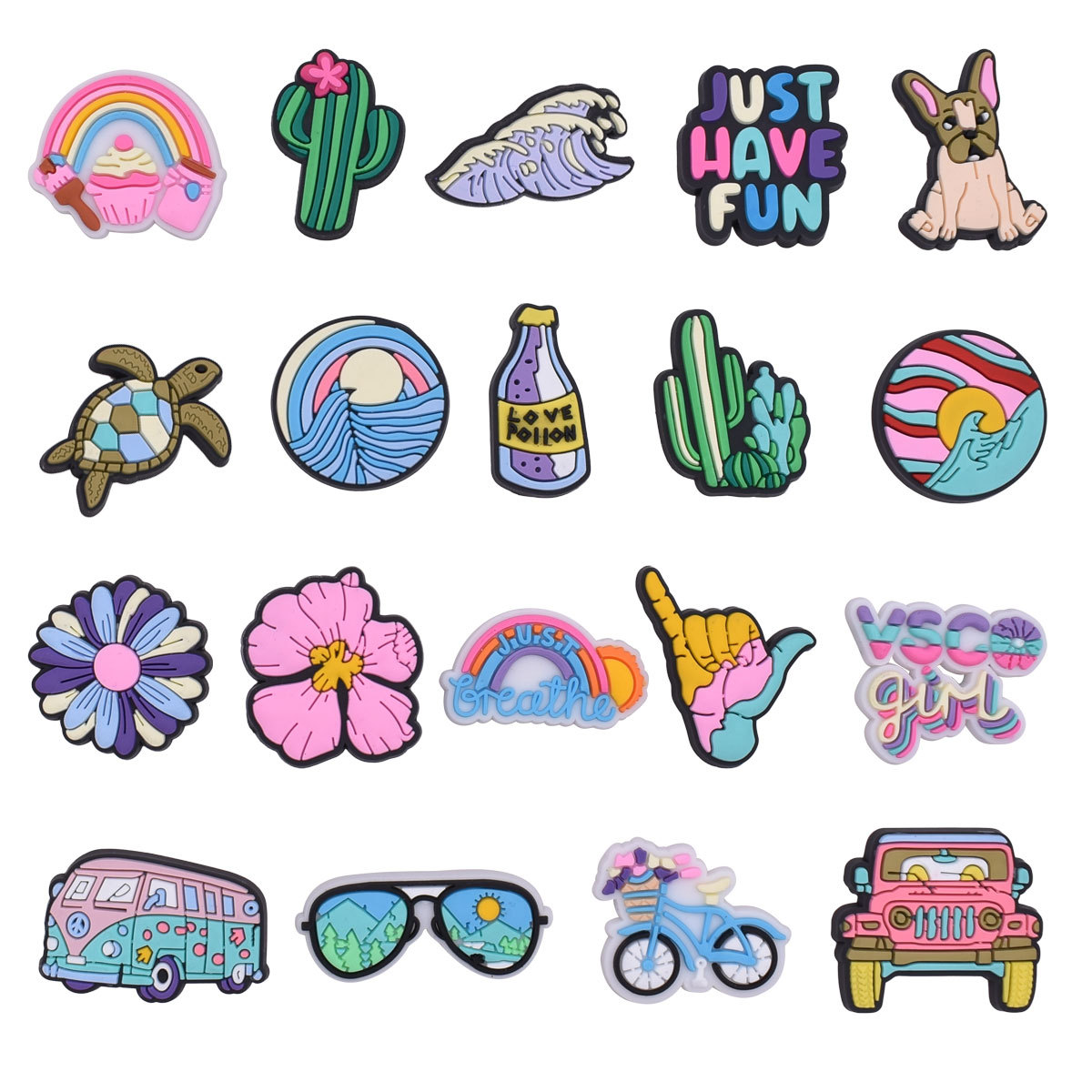 Beach Vacation Shoe Charms for - Women'S Accessories Crocs 评论和价格